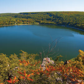 Devil's Lake State Park in Wisconsin