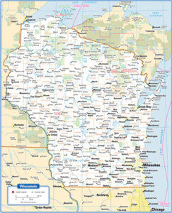 Map of Wisconsin