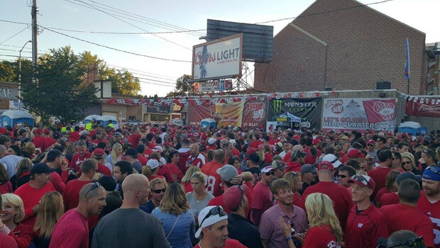 Badger Football Tailgating