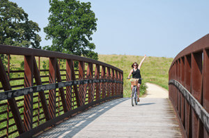 Biking a Wisconsin Trail